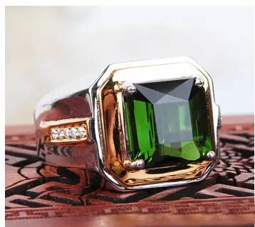 彩宝男戒：男人也可以如此风骚