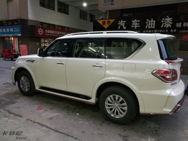 途乐nismo大包围喷漆教程,日产途乐改装包围