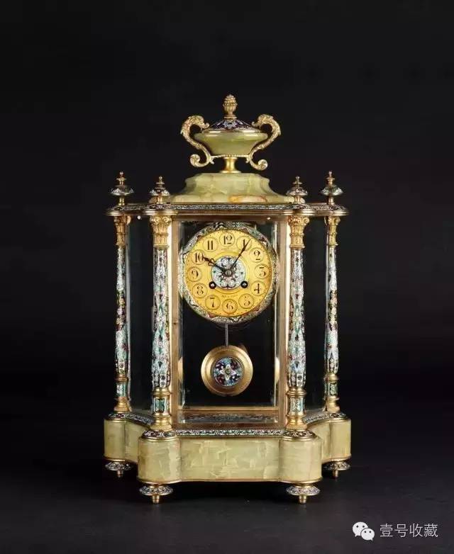 欧洲古董钟白色珐琅表盘,富玩珠宝穷玩表