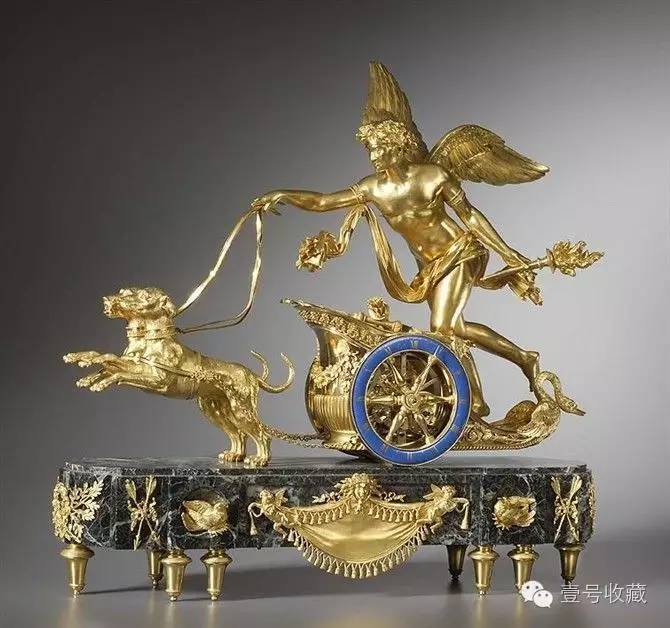 欧洲古董钟白色珐琅表盘,富玩珠宝穷玩表