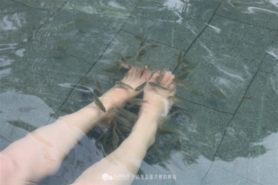 统景温泉附近风景,统景温泉室内温泉