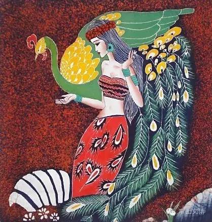 画一幅关于蜡染的画,适合新手的蜡染画