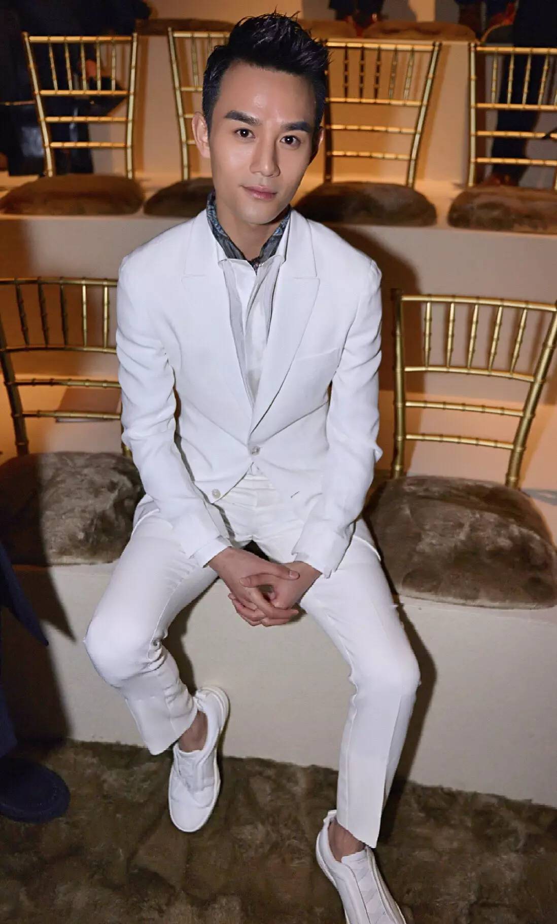 时装周街拍盘点,秋冬伦敦男装周ermenegildozegna