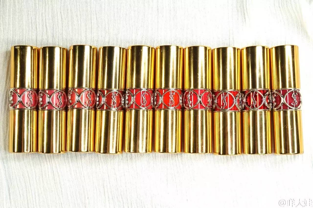 粉圆管ysl试色,ysl方管新色1966真实试色