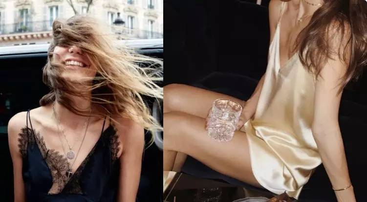 夏天当然少不了一件吊带裙,夏天需要一条温柔的吊带裙