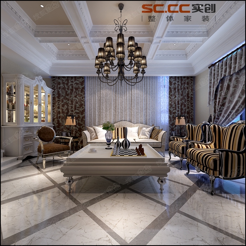 青岛红墅湾装修风格,青岛世茂意墅湾联排别墅装修