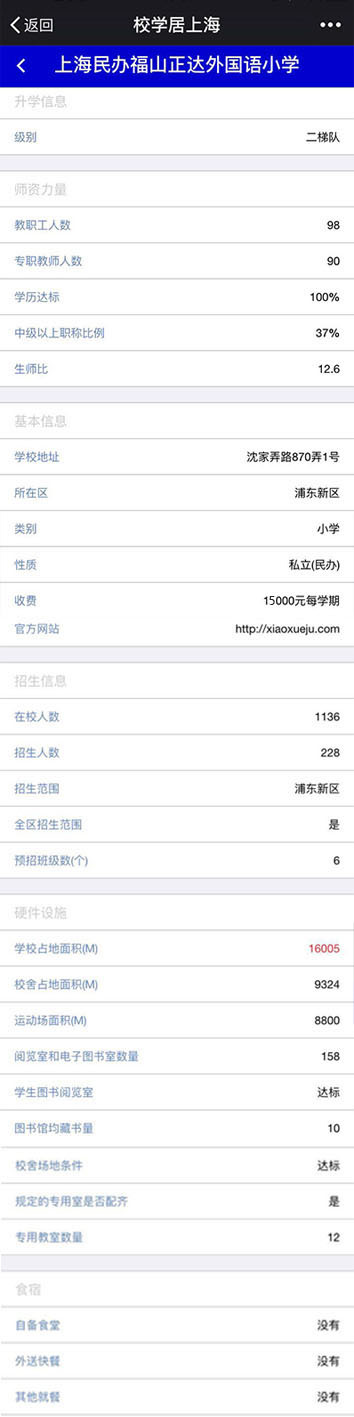 浦东民办小学一览,上海浦东第一小学怎么样