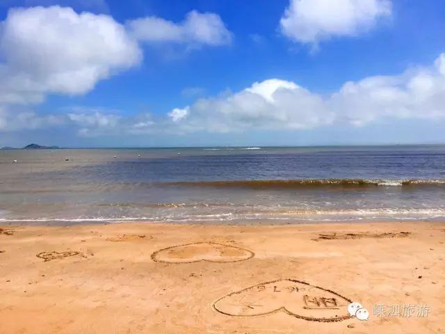 嵊泗基湖沙滩,嵊泗列岛的基湖沙滩