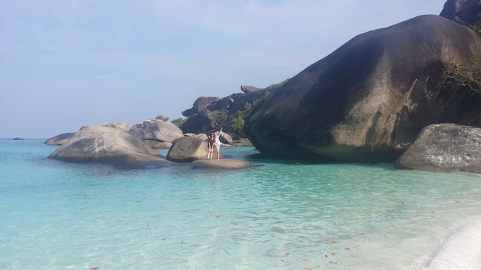 普吉岛斯米兰浮潜拍摄,普吉岛斯米兰游艇