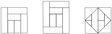 神奇的图形七巧板绘画,神奇的图形七巧板