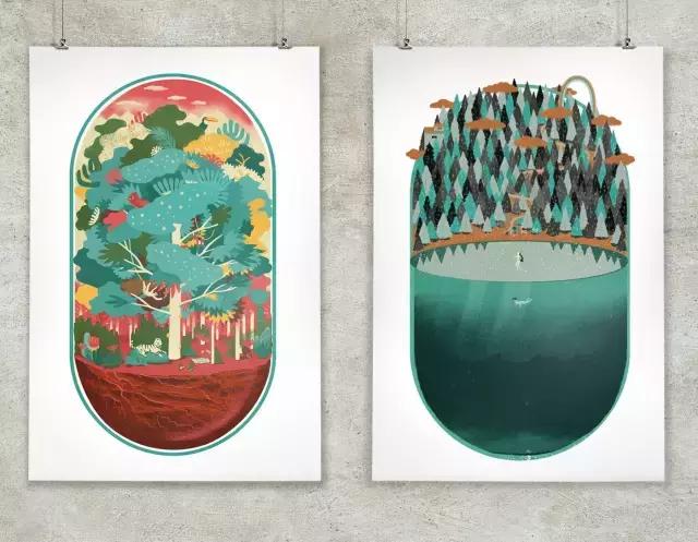 波尔图插画师作品,荷兰艺术家rajacenna一幅画多少钱