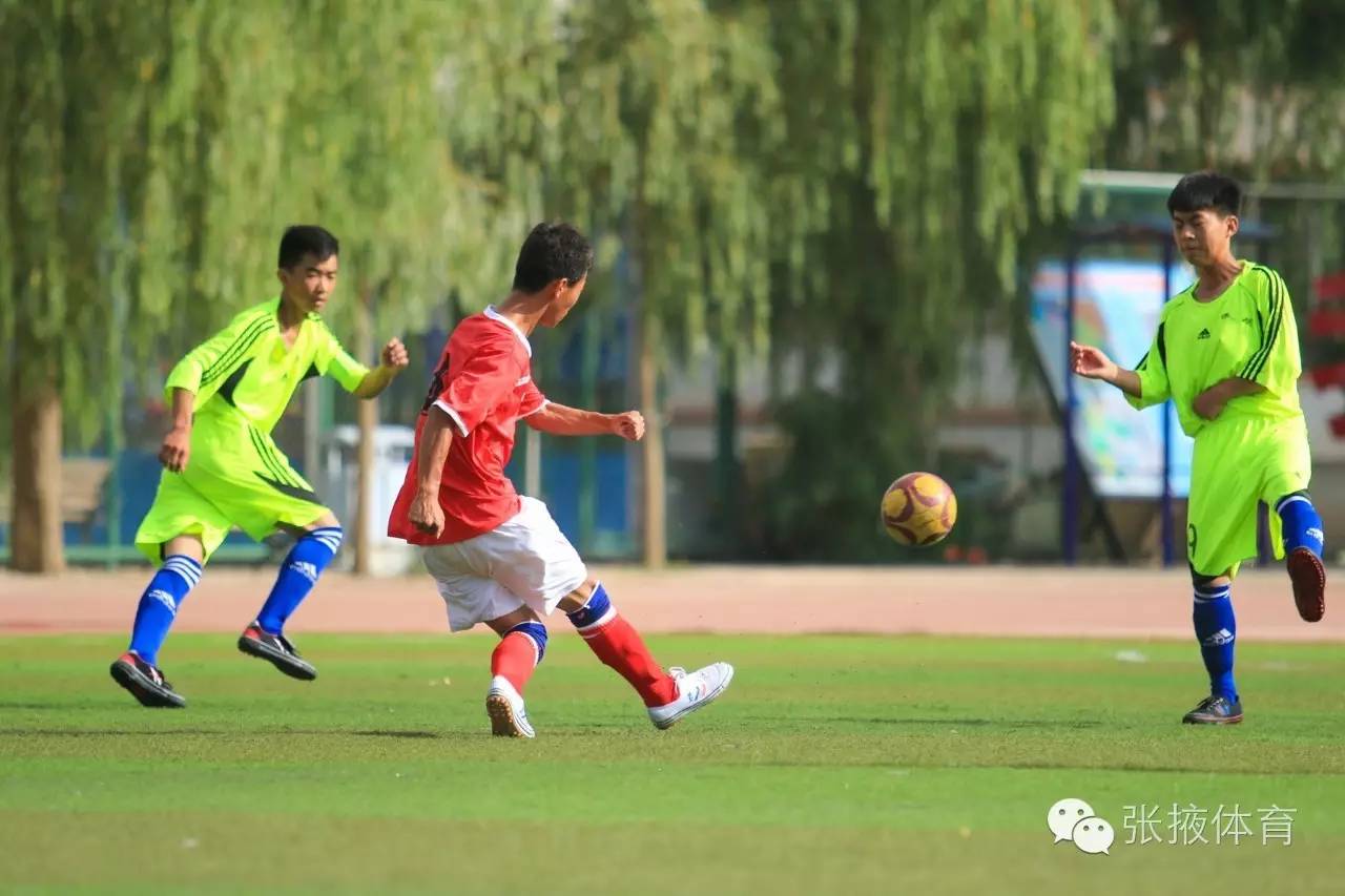 精彩花絮张掖市第四届运动会男子足球比赛