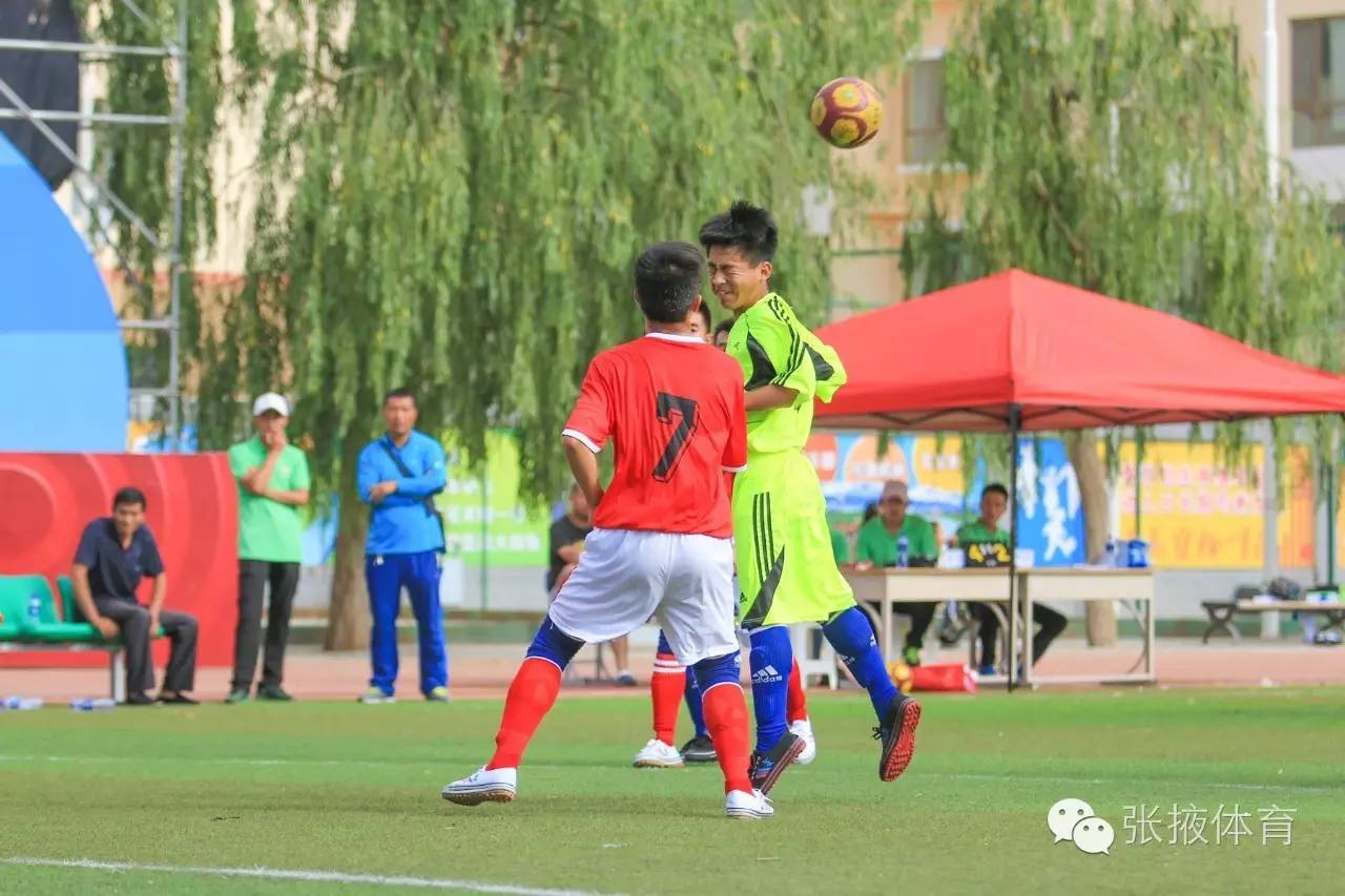 精彩花絮张掖市第四届运动会男子足球比赛