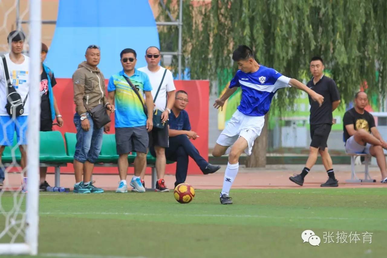 精彩花絮张掖市第四届运动会男子足球比赛