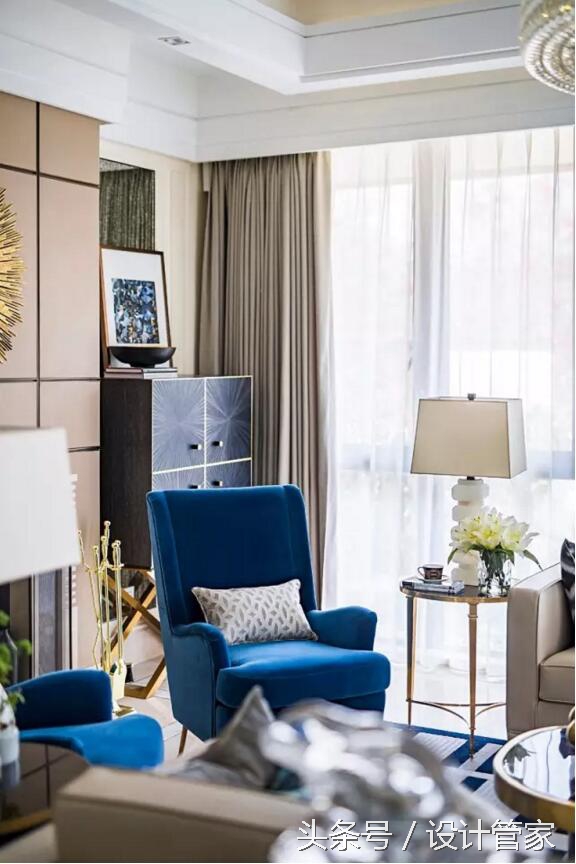 轻奢现代风格设计95平,现代简约风90平效果