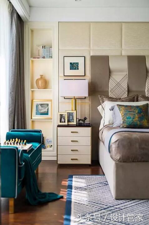 轻奢现代风格设计95平,现代简约风90平效果