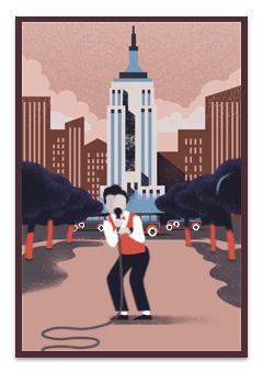 波尔图插画师作品,荷兰艺术家rajacenna一幅画多少钱