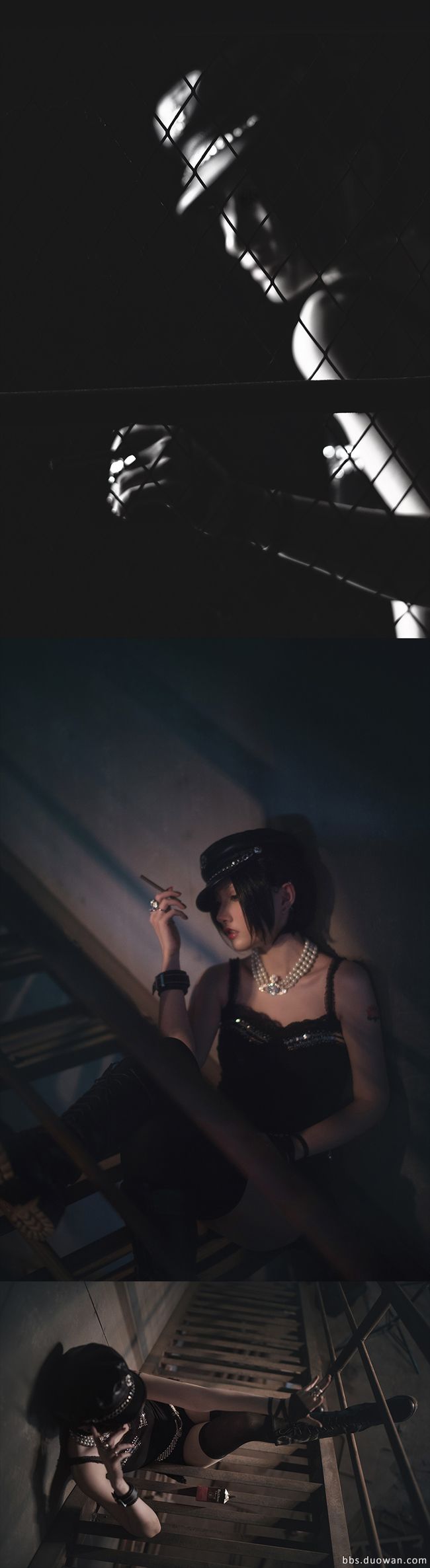 大崎娜娜穿搭朋克,cos大崎娜娜明星