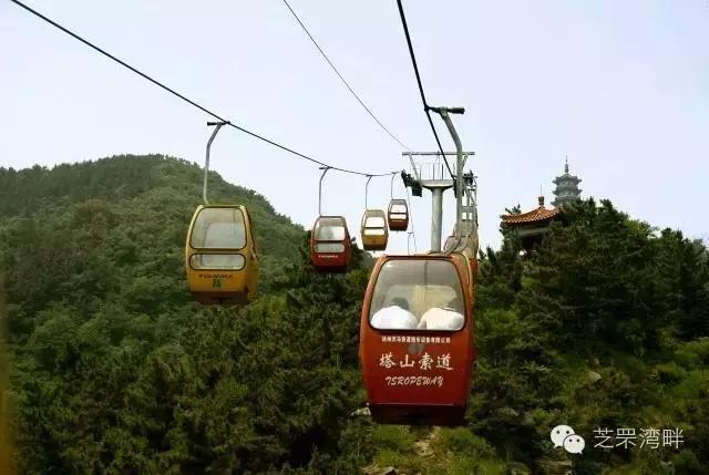 烟台塔山风景区路线,烟台新旧塔山对比