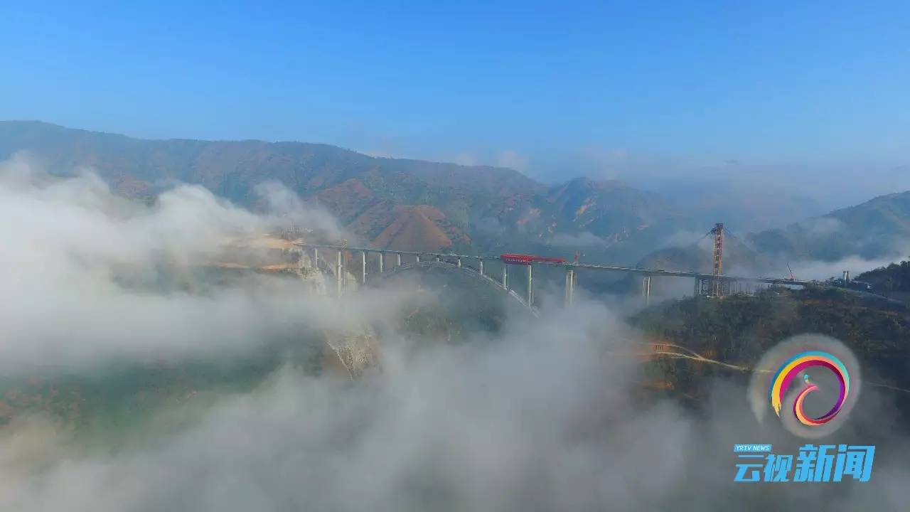 北盘江铁路特大桥和公路特大桥,中国最高桥北盘江大桥建设