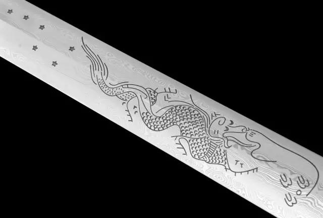 花纹钢乾隆宝剑,乾隆年制宝剑