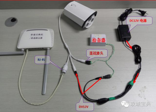 网络摄像机怎样连接摄像头,网络摄像头怎么控制拾音器