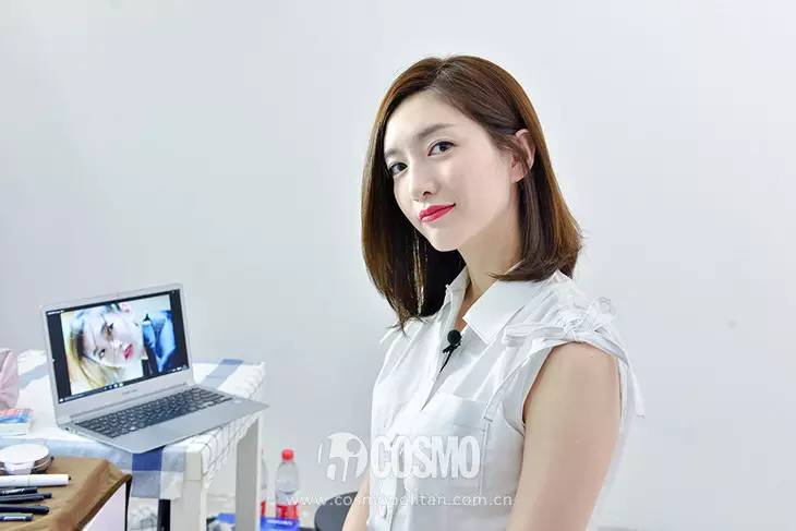 见过江疏影本人,化妆前后的江疏影