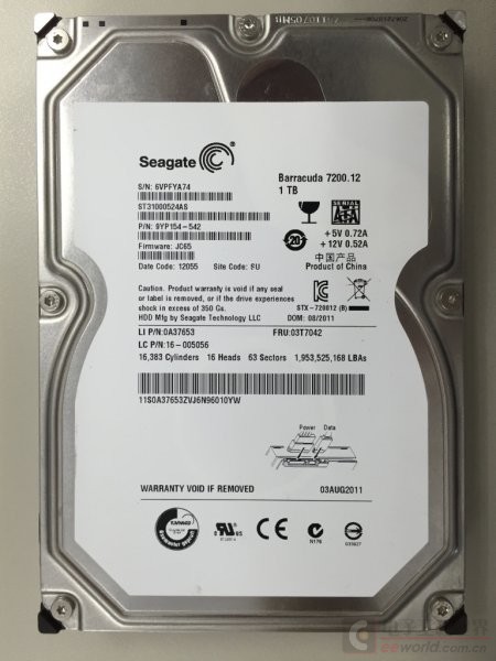 拆解希捷500g移动硬盘,希捷1tb固态硬盘拆解