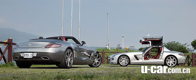 奔驰sls鸥翼门首发,奔驰sls有非欧翼车门么