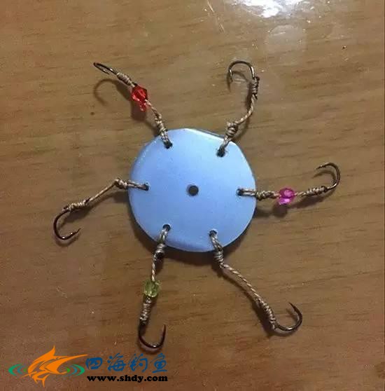 自制翻板钩饵料饼做法,翻板钩正确用法图解