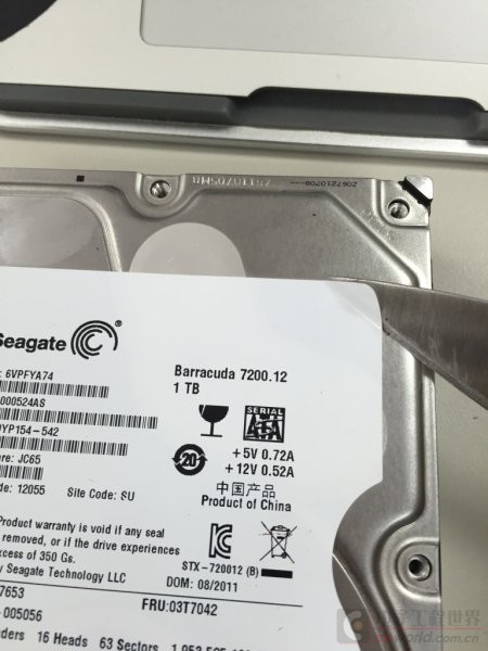 拆解希捷500g移动硬盘,希捷1tb固态硬盘拆解