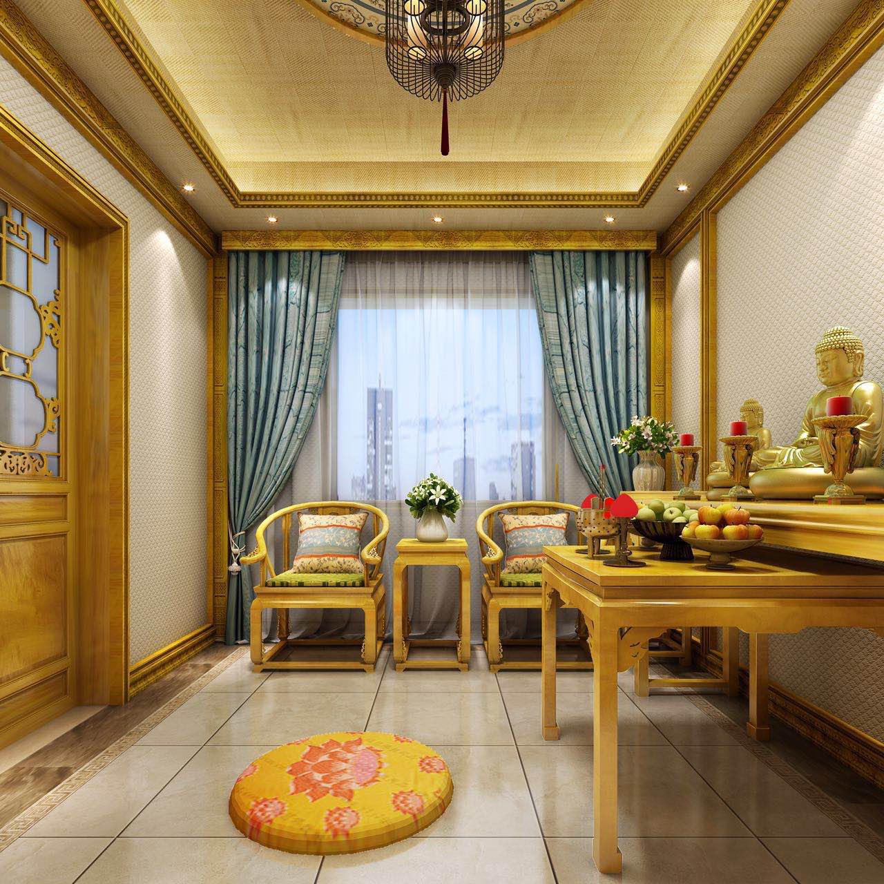 明清金丝楠装修,金丝楠中式整体装修效果图