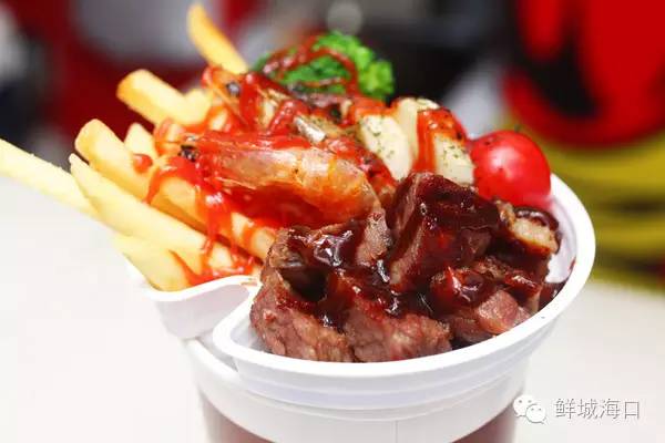 鲜城海口·探美食行走的西餐——牛排杯