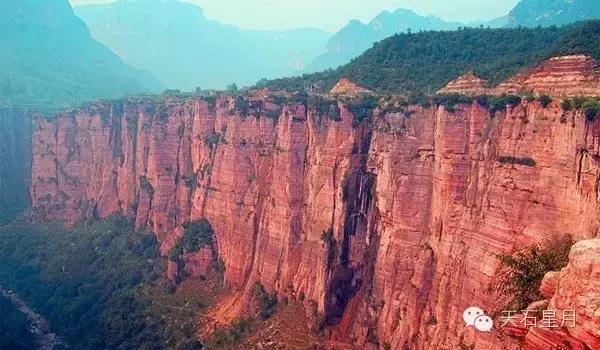 灵石县红崖峡谷攻略,灵石红崖峡谷口