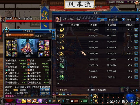 dnf幽魂套适合哪些工作,噩梦套和大幽魂套伤害测试