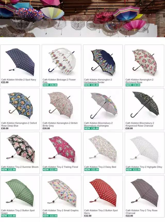 夏天最适合的雨伞 (教你如何挑选小众又高级的雨伞)