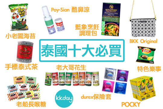 清迈必买品,泰国曼谷必买的特产清单