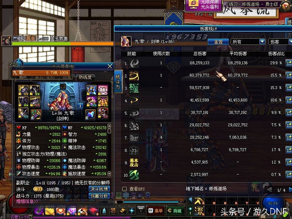 dnf幽魂套适合哪些工作,噩梦套和大幽魂套伤害测试