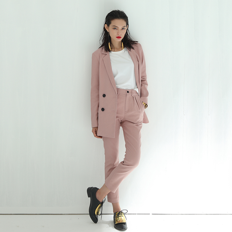 ol工作装搭配什么鞋子好看,ol工作装风格小外套特点