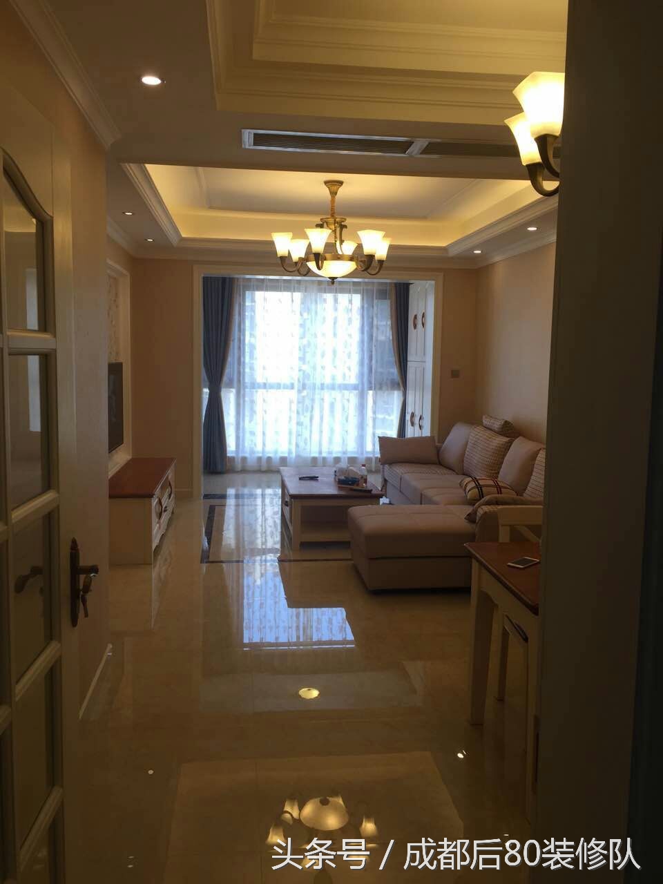 成都南湖国际复式装修案例,成都南湖大平层装修