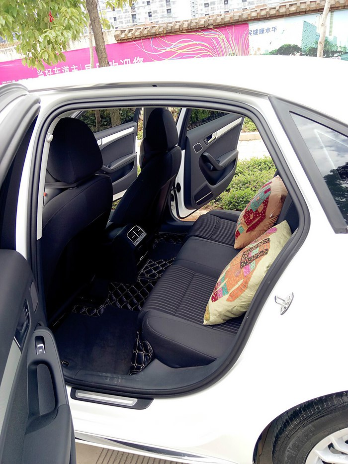 a4l顶配美照,提车a4l细节高清