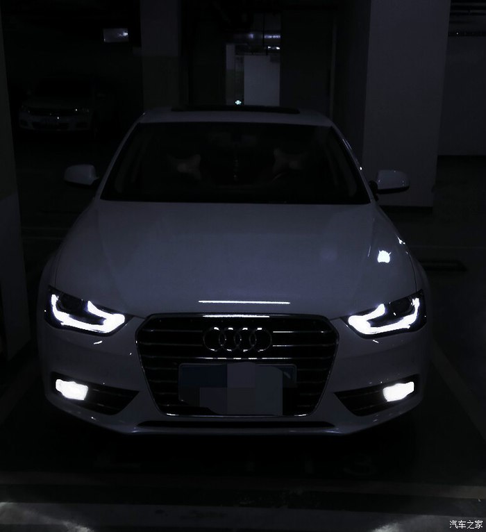 a4l顶配美照,提车a4l细节高清