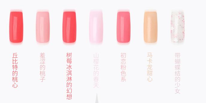 就是看她漂亮，评一评NailEasy公主萌粉系列胶囊指彩