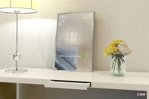 高颜值智能镜子,智能魔镜带触屏功能镜子