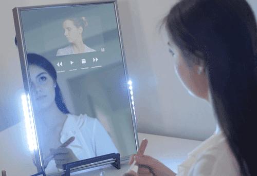 高颜值智能镜子,智能魔镜带触屏功能镜子
