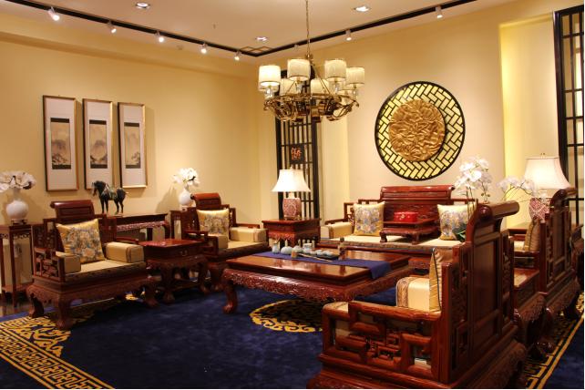 9号馆名家居世博园红木家具馆人气备受追捧