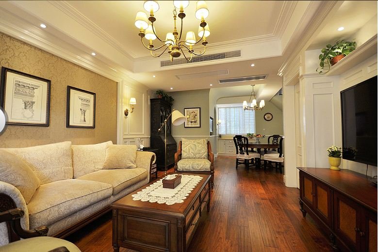 120平混搭三居安享生活乐趣,113平方三室两厅豪华欢乐家园