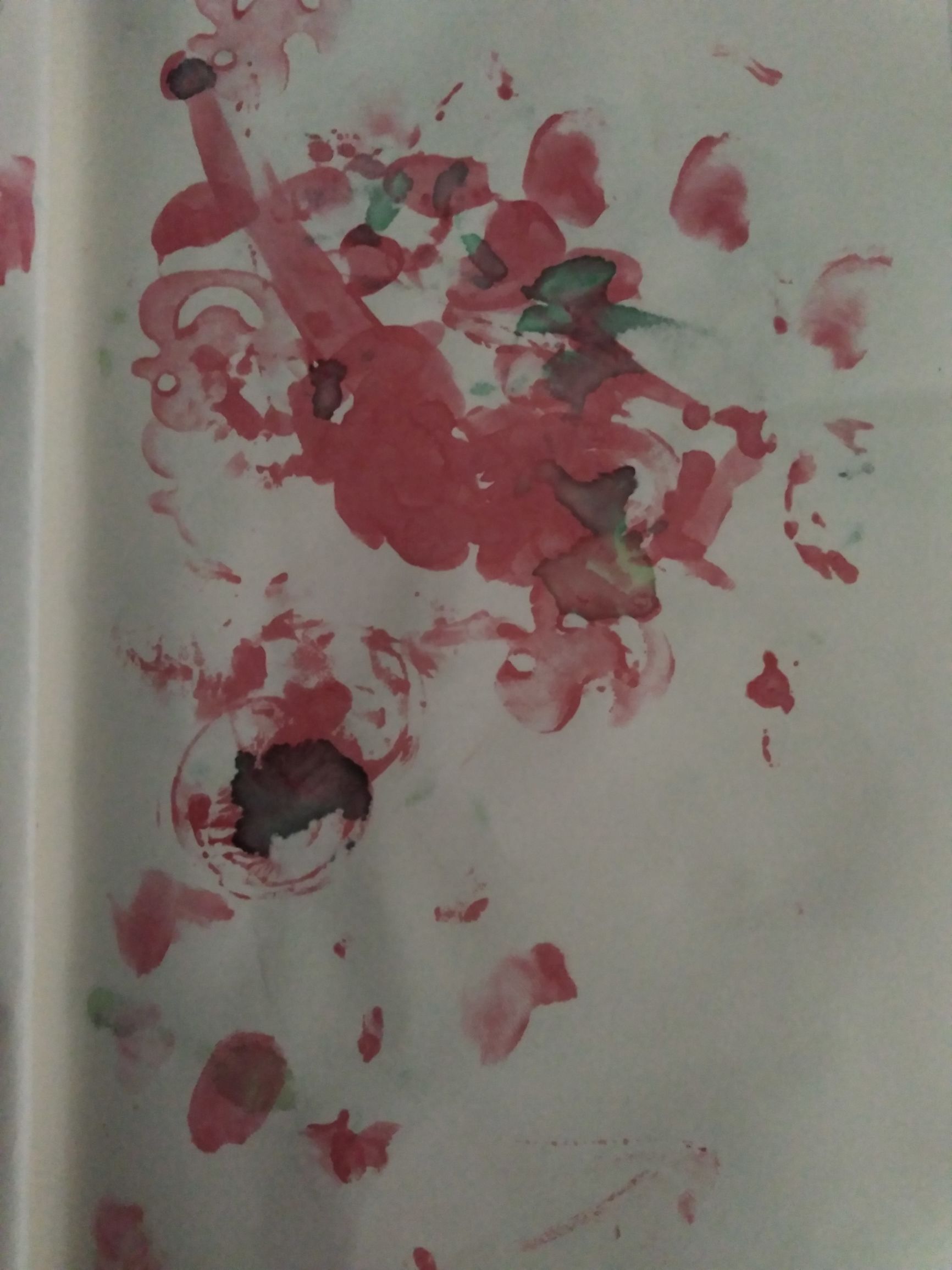 十个半月宝宝第一幅绘画作品,儿童从易到难的绘画作品