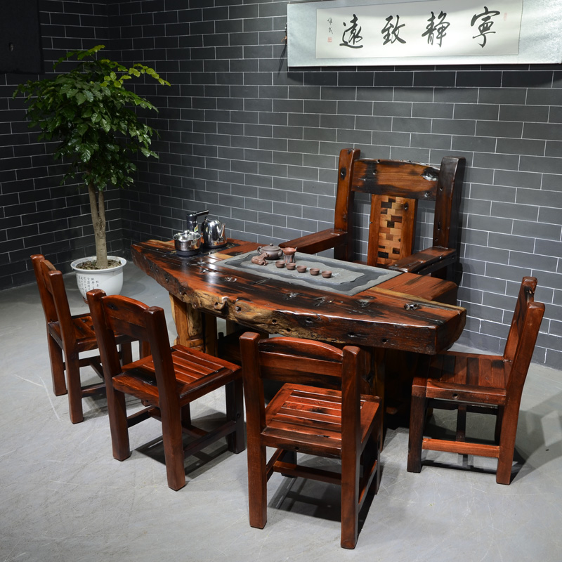 船木家具用什么油漆翻新,正宗老船木家具厂家直销