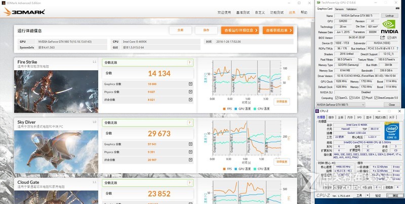 gtx980ti游戏测试原神,980ti显卡跑分